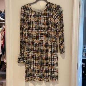Zara multi color mini dress